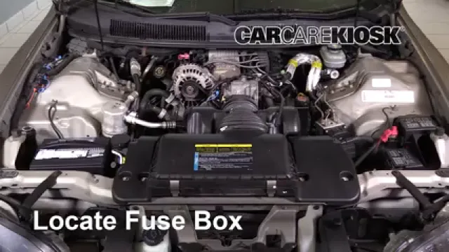 2002 Chevrolet Camaro 3.8L V6 Convertible Fusible (moteur) Contrôle
